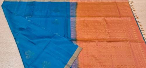 SOFT SILK SAREE WITH BLOUSE