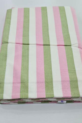 BEDSHEET STRIPE 72X100 2 PILLOW COVER