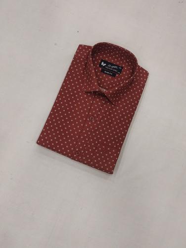 Polyester Cotton Plain Printed Slim Fit Shirts 40s CPx40s CP60 Cotton40 Polyester42 Fs