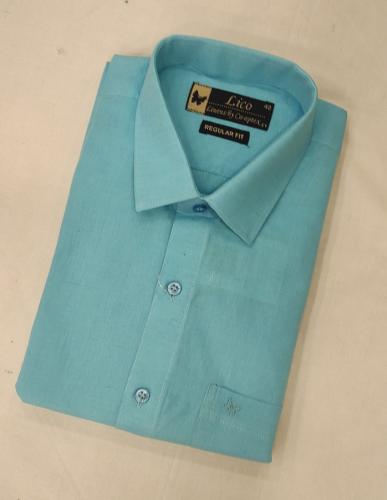 PL COTTONX LINEN DYED READYMADE SHIRT 42 HS