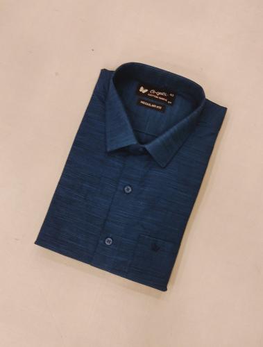 PL COTTON PLAIN SLUB READYMADE SHIRTS 42 FS
