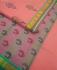 PL Salem Sarees Hand Block Printed Saree