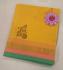 PL Salem Sarees Hand Block Printed Saree