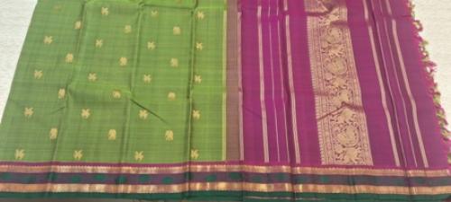 SAREES KPM SILK WITH BLOUSE