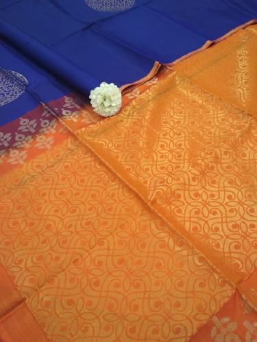 SOFT SILK SAREE WITH BLOUSE