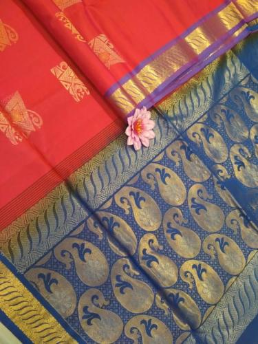 SOFT SILK SAREE WITH BLOUSE