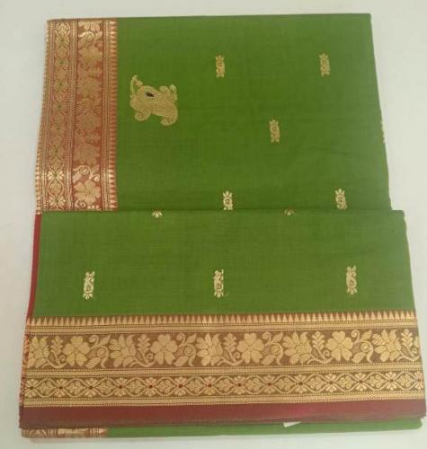 PMK BUMBERG COT SAREES WITH BLOUSE