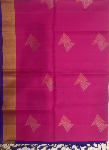 SOFT SILK SAREE WITH BLOUSE