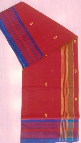 ARUPPUKOTTAI 60S COTTON SAREES WITH BLOUSE