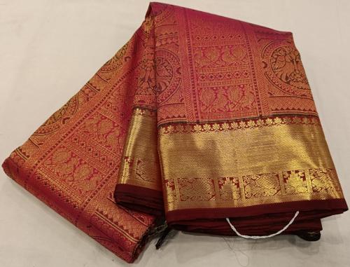 HF ZARI GRAND DESIGNING WEDDING SILK SAREES SSLW