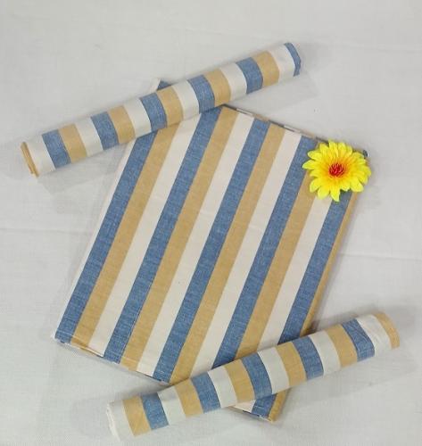 BEDSHEET STRIPE 60X90 2 PILLOW COVER