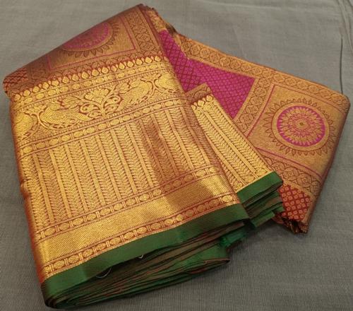 HF ZARI GRAND DESIGNING WEDDING SILK SAREES SSLW