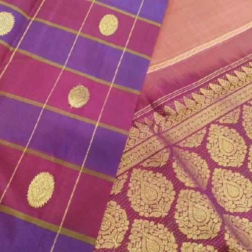 SALEM SILK SAREE WITH BLOUSE