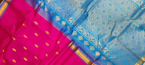 SALEM SILK SAREE WITH BLOUSE