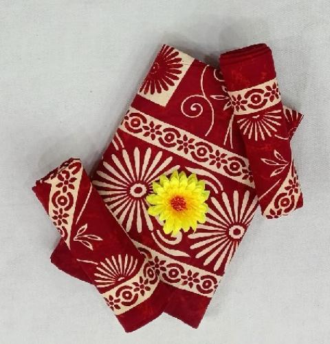 BEDSHEET BARMER PRINTED 72X100 2 PILLOW COVER
