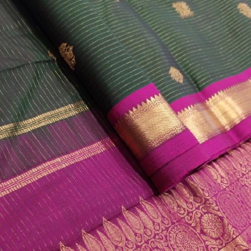 SAREES KPM SILK WITH BLOUSE