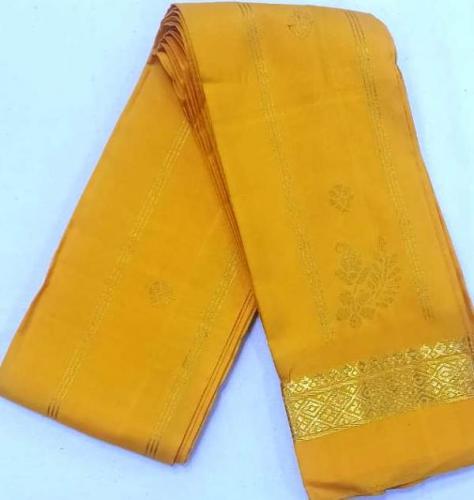 THIRUBHUVANAM PURE ZARI SILK SAREE 550MTS