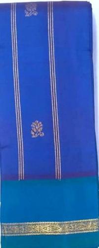 THIRUBHUVANAM PURE ZARI SILK SAREE 550MTS