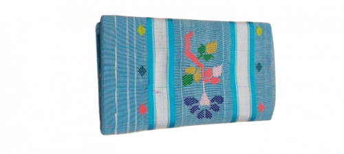 SAREES TIRUNELVELI RAYONxCOTTON Mix CHEDI BUTTA 550 cms SLNC