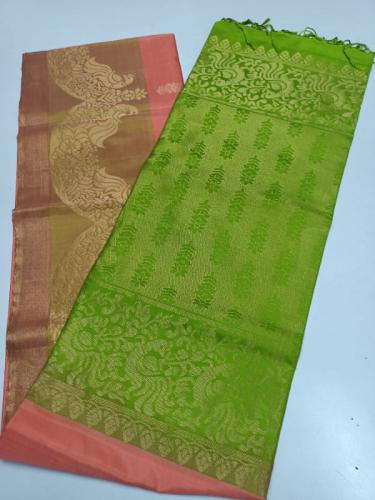 SOFT SILK SAREE WITH BLOUSE