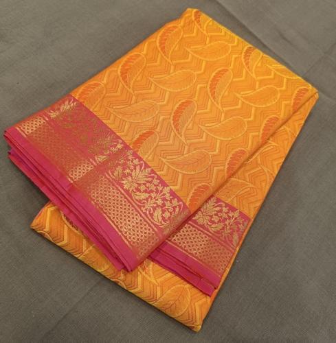 Thirubhuvanam Pure Zari Silk Saree 5 50 mts