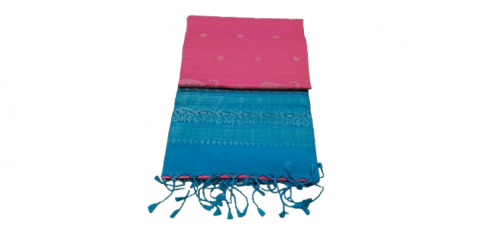 SOFT SILK SAREE WITH BLOUSE