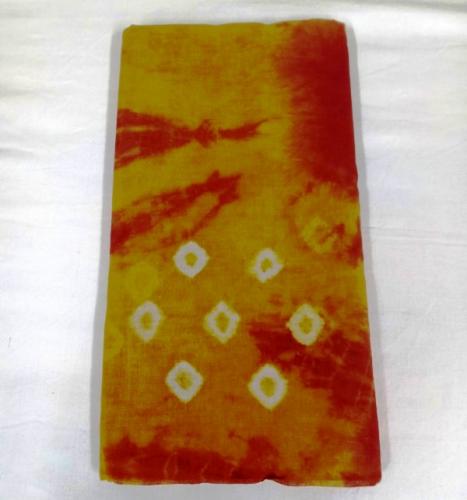 PL COTTON SAREES WITH WAX DOT PRINT DESIGNS