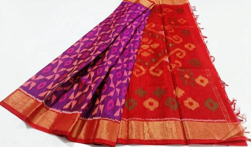 COTTON X KORA SILK TIE DYE SAREES CHINNLAPATTI