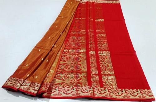 PMK BUMBERG COT SAREES WITH BLOUSE