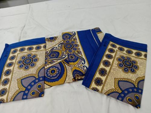 BEDSHEET JAIPUR PRINTED 72X100 2 PILLOW COVER