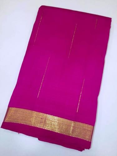 ARNI SILK HALF FINE ZARI SAREE WITH BLOUSE