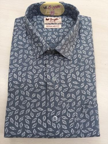 Polyester Cotton Plain Printed Slim Fit Shirts 40sCPx40s CP60 Cotton40 Polyester40FS
