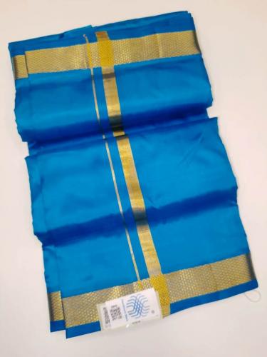 PURE SILK AND HF ZARI DHOTHY