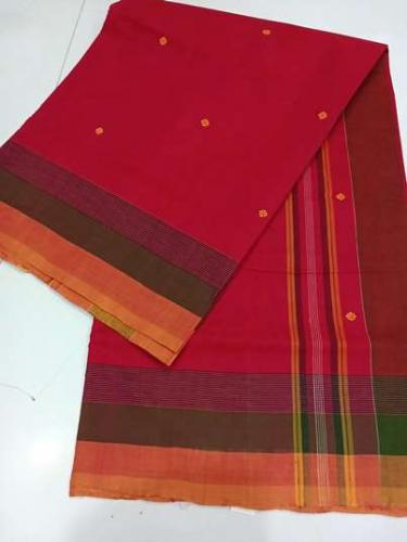 ARUPPUKOTTAI 60S COTTON SAREES WITH BLOUSE