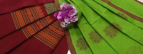 SAREES SALEM 80S WITH BLOUSE