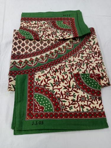 BEDSHEET JAIPUR PRINTED 72X100 2 PILLOW COVER