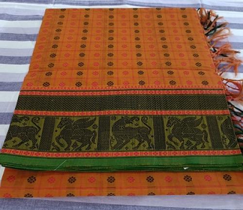 80SX80S PMK 1000 BUTTA COTTON SAREES