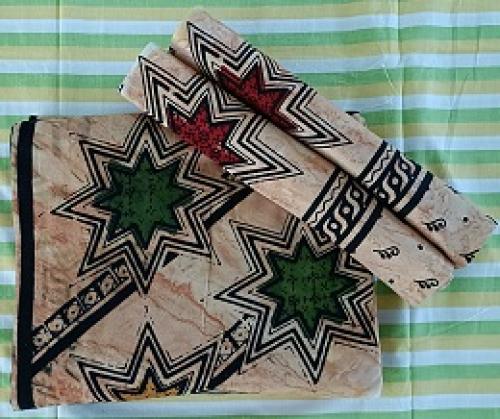 BEDSHEET MEERUT PRINTED 90X108 2 PILLOW COVER