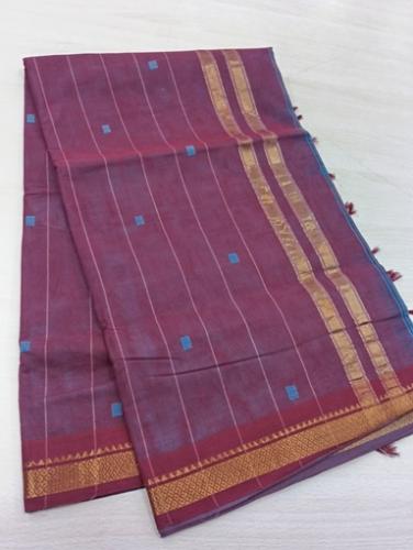 MANAMEDU COTTON SAREES WITH BLOUSE