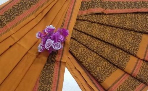 DINDIGUL COTTON SAREES WITH BLOUSE