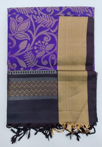 SOFT SILK SAREE WITH BLOUSE