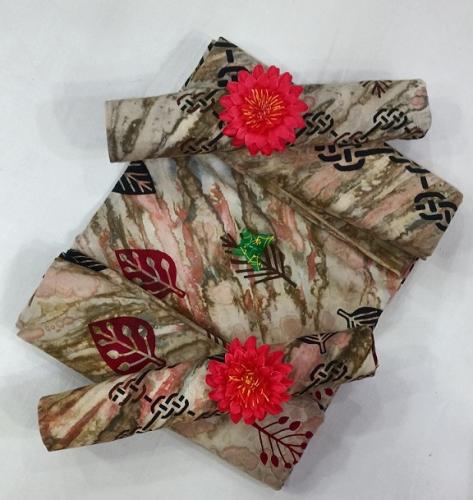 BEDSHEET MEERUT PRINTED 90X108 2 PILLOW COVER