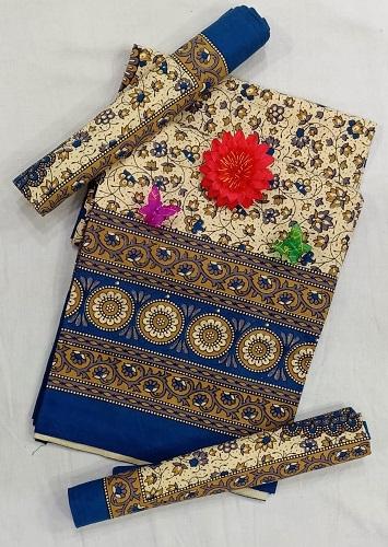 BEDSHEET JAIPUR PRINTED 72X100 2 PILLOW COVER