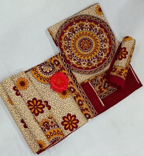 BEDSHEET JAIPUR PRINTED 72X100 2 PILLOW COVER