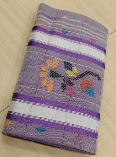 SAREES TIRUNELVELI RAYONxCOTTON Mix CHEDI BUTTA 550 cms SLNC