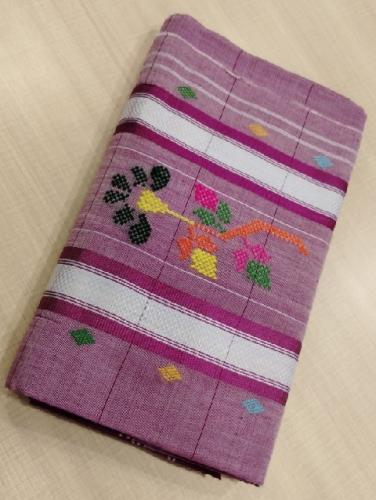 SAREES TIRUNELVELI RAYONxCOTTON Mix CHEDI BUTTA 550 cms SLNC