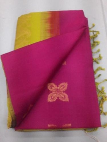 SOFT SILK SAREE WITH BLOUSE