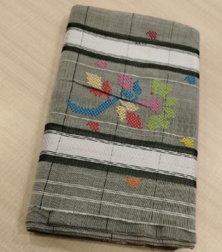 SAREES TIRUNELVELI RAYONxCOTTON Mix CHEDI BUTTA 550 cms SLNC