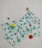 BEDSHEET ERODE AHEMADHABAD PRINT 90 X108 2 PILLOW COVER