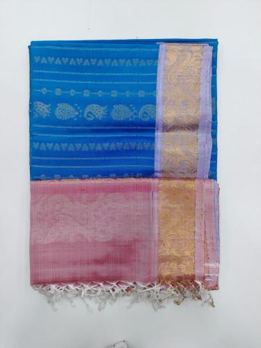SOFT SILK SAREE WITH BLOUSE